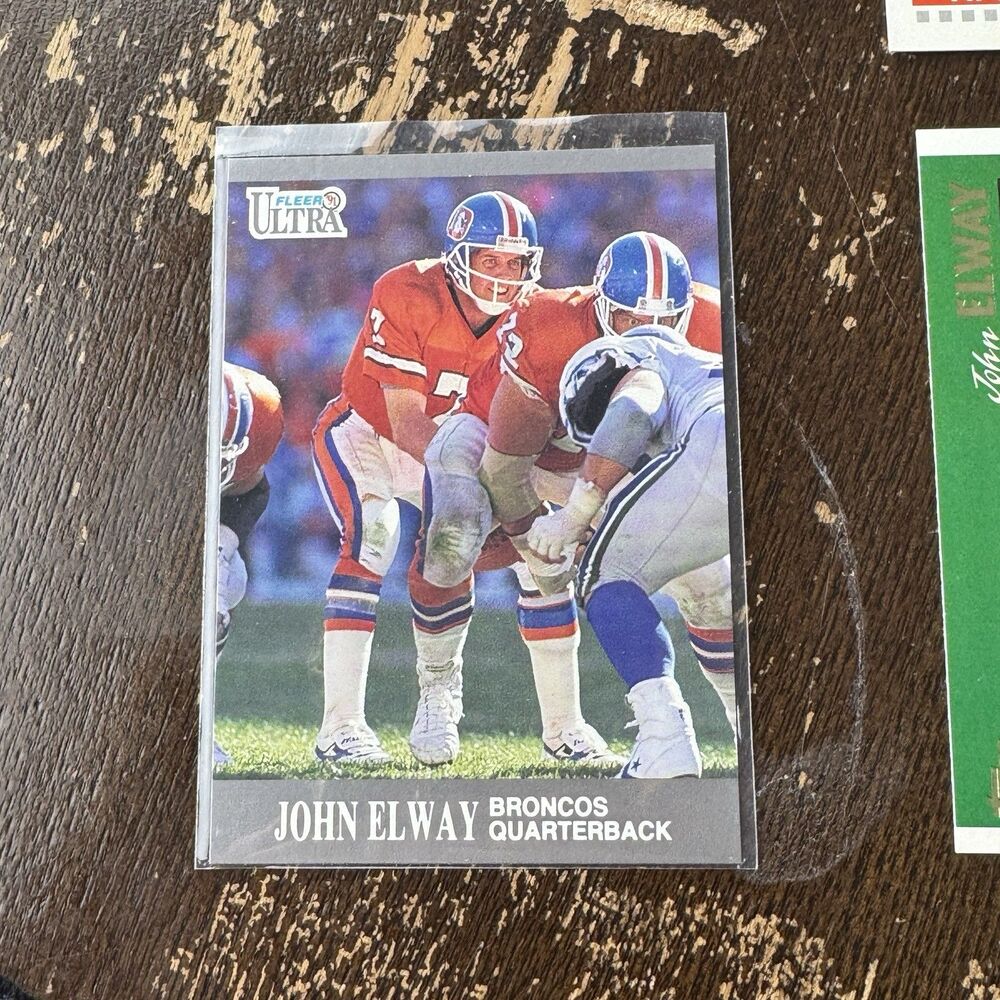 John Elway 12 Card Lot NM w 1996 Pinnacle Summit Quarter Horses Denver Broncos - Picture 10 of 13